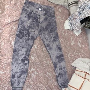 Lululemon tye dye leggings